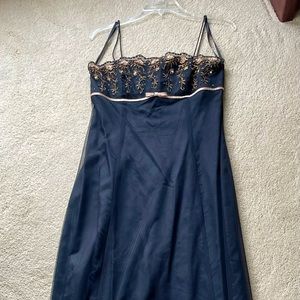 Declaring Boutique Black Beaded Dress
